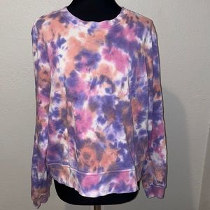 Tie Dye Elizabeth and James Crewneck Sweatshirt